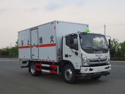 国六福田奥铃5.15米杂项危险物品厢式运输车